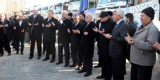 Kayseri’den Halep’e yardım eli