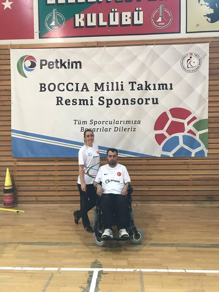 Kayserili Sporcu Ersoy Turp Boccia Milli Takım Kampında 