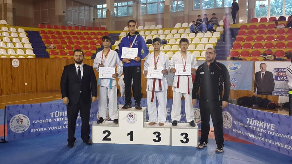 Kayserili Sporcular Tokat’ta Madalyalara Ambargo Koydu 