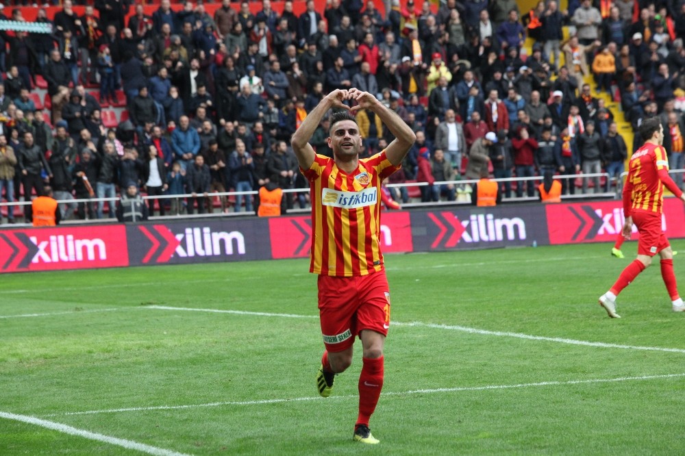 Kayserispor 1 puana sevinemedi 