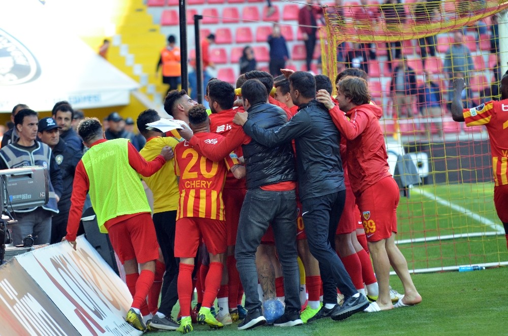 Kayserispor 5 hafta sonra kazandı 