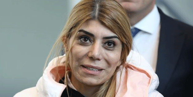 Berna Gözbaşı'nın locasına saldırı