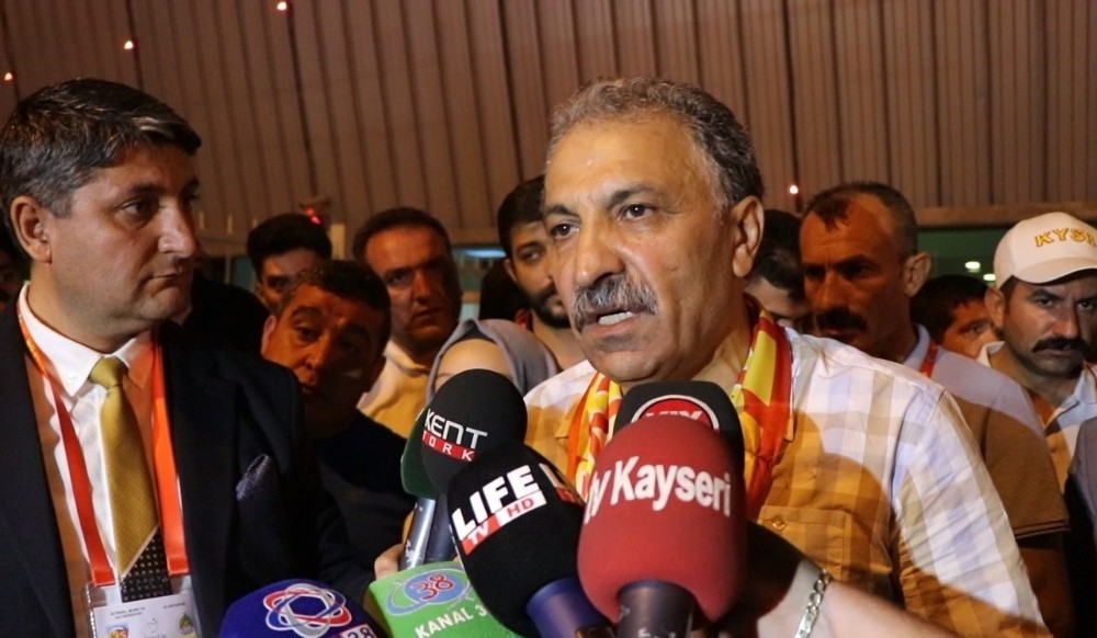 Kayserispor Başkanı Bedir: 