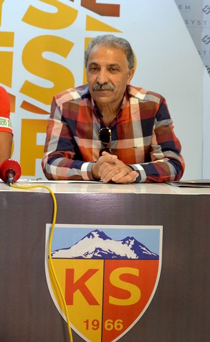 Kayserispor Başkanı Erol Bedir: 