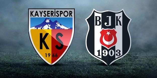 Kayserispor Beşiktaş maçı | Süper Lig 24. hafta Kayserispor Beşiktaş maç sonucu