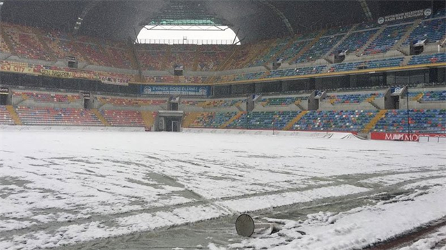 Kayserispor-Beşiktaş maçı öncesi endişelendiren görüntü