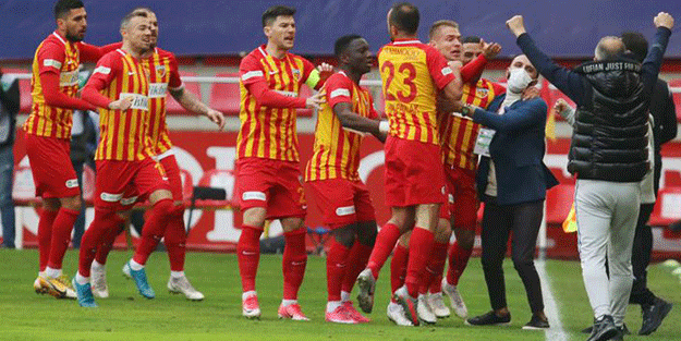 Kayserispor bu sezon ilk kez üst üste kazandı