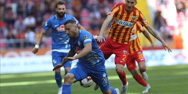 Kayserispor Çaykur Rizespor maçı muhtemel 11'leri