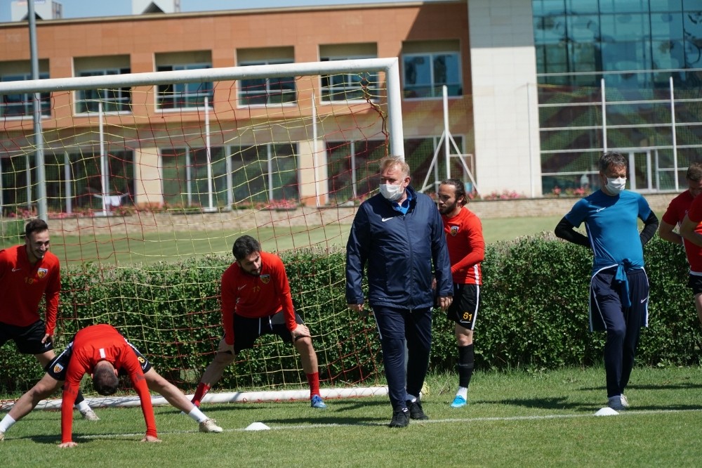 Kayserispor, Fenerbahçe maçı hazırlıklarını sürdürüyor 