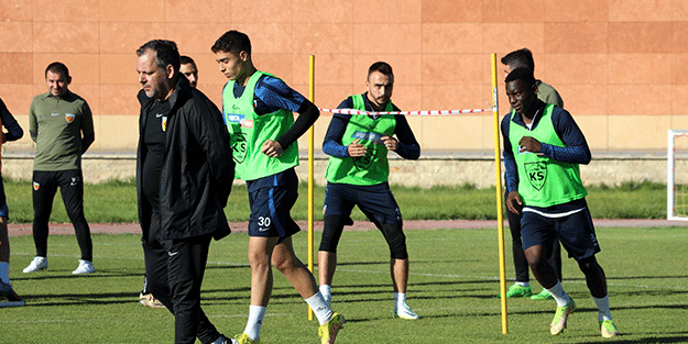 Kayserispor, Galatasaray maçı hazırlıklarını sürdürdü