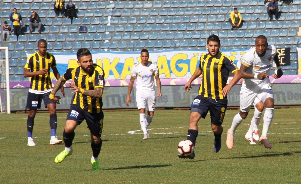 Kayserispor ile Ankaragücü 34. randevuda 