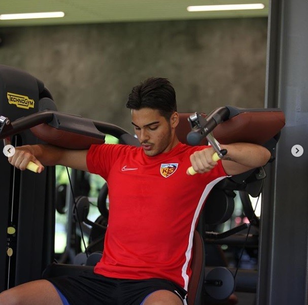 Kayserispor, kuvvet antrenmanı yaptı 