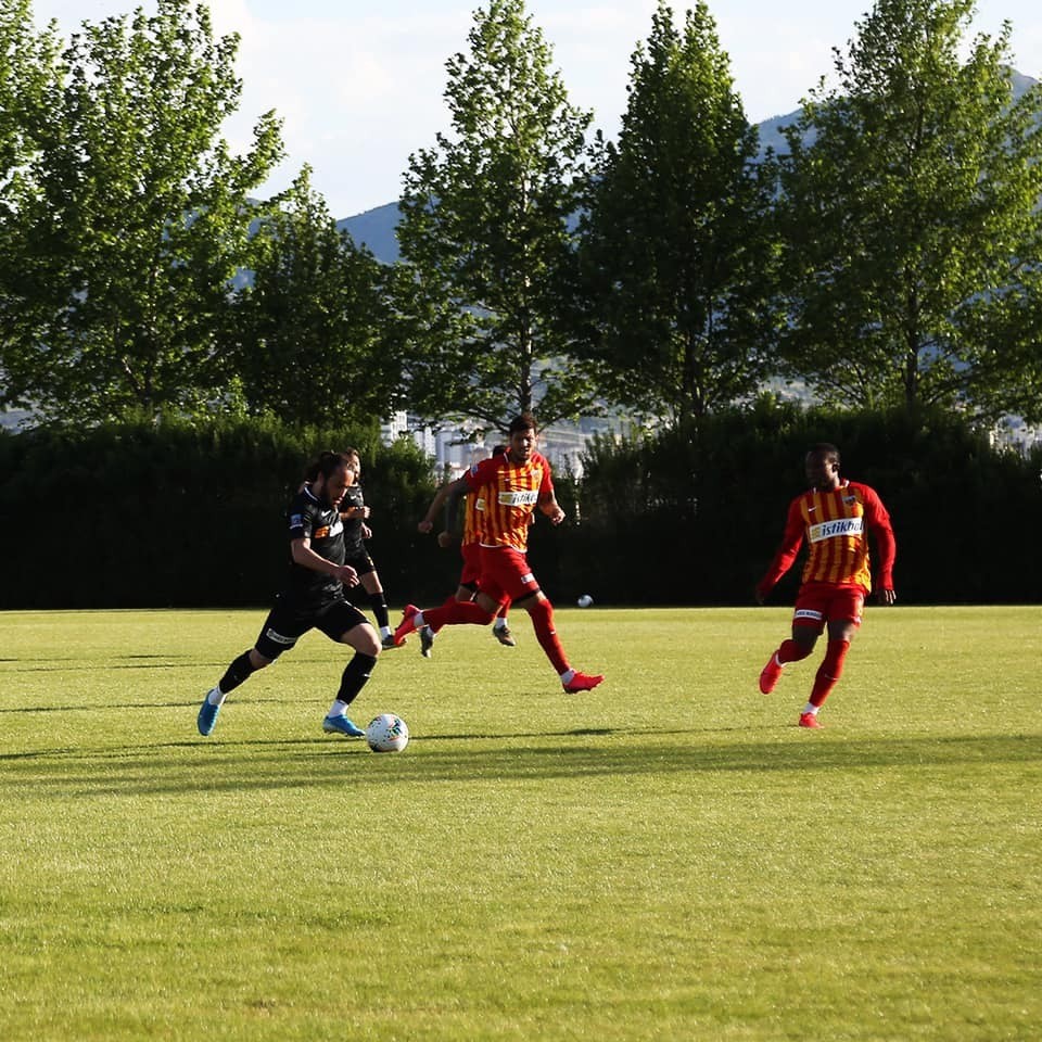 Kayserispor prova yaptı 