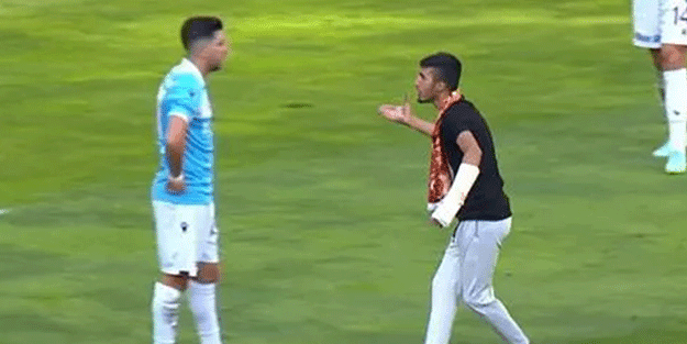 Kayserispor-Trabzonspor maçında olay! Bakasetas neye uğradığını şaşırdı