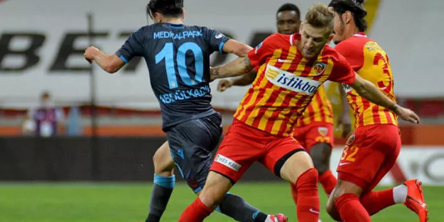 Kayserispor - Trabzonspor maçının muhtemel 11'leri
