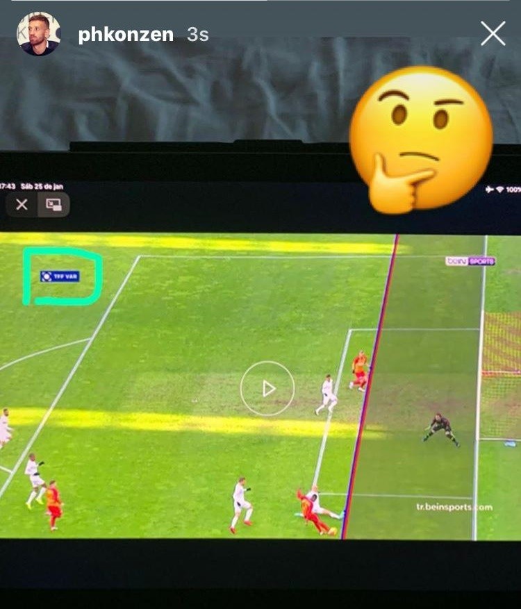 Kayserisporlu Pedro’nun VAR isyanı 