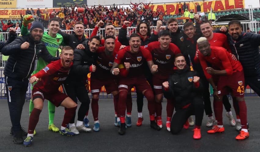 Kayserispor’un 8 kader haftası 