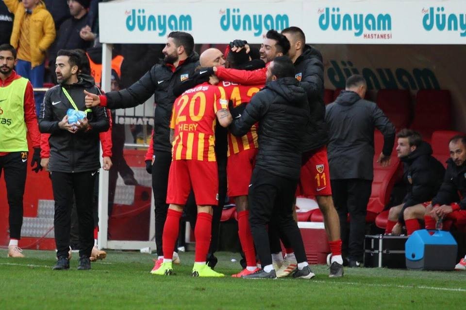 Kayserispor’un 8 maçlık serisi 