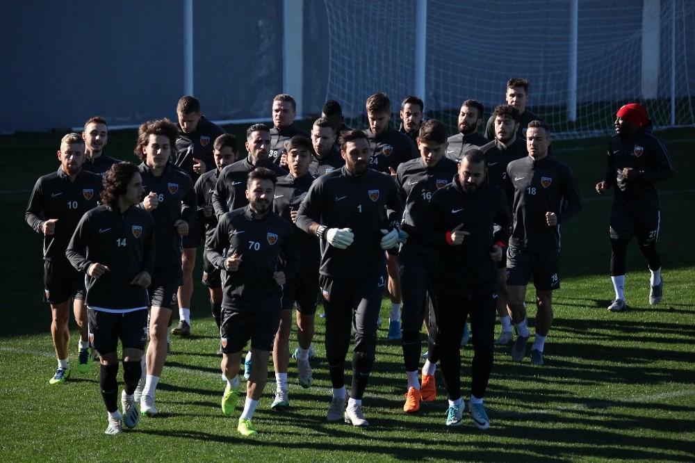 Kayserispor’un Antalya kampı sona erdi 