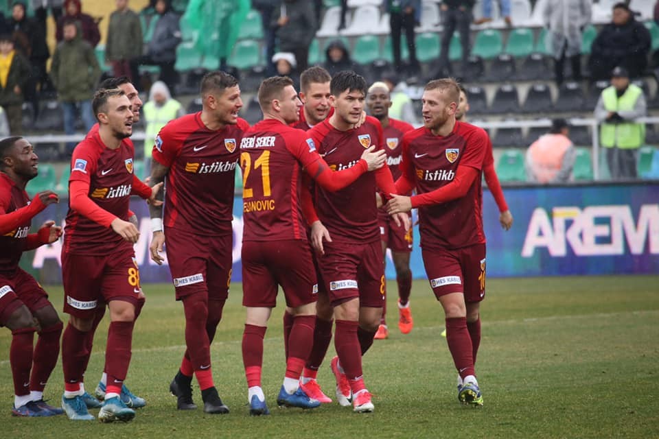 Kayserispor’un kalan maçları 
