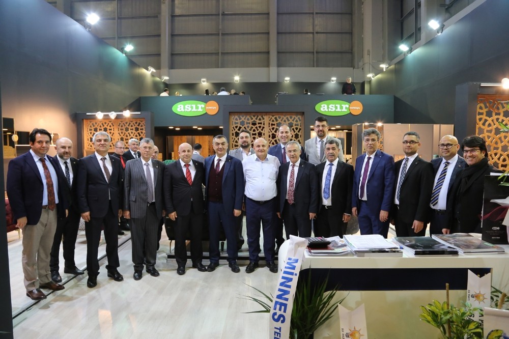 KAYSO İMOB’a Katılan Kayserili Firmaları Ziyaret Etti 