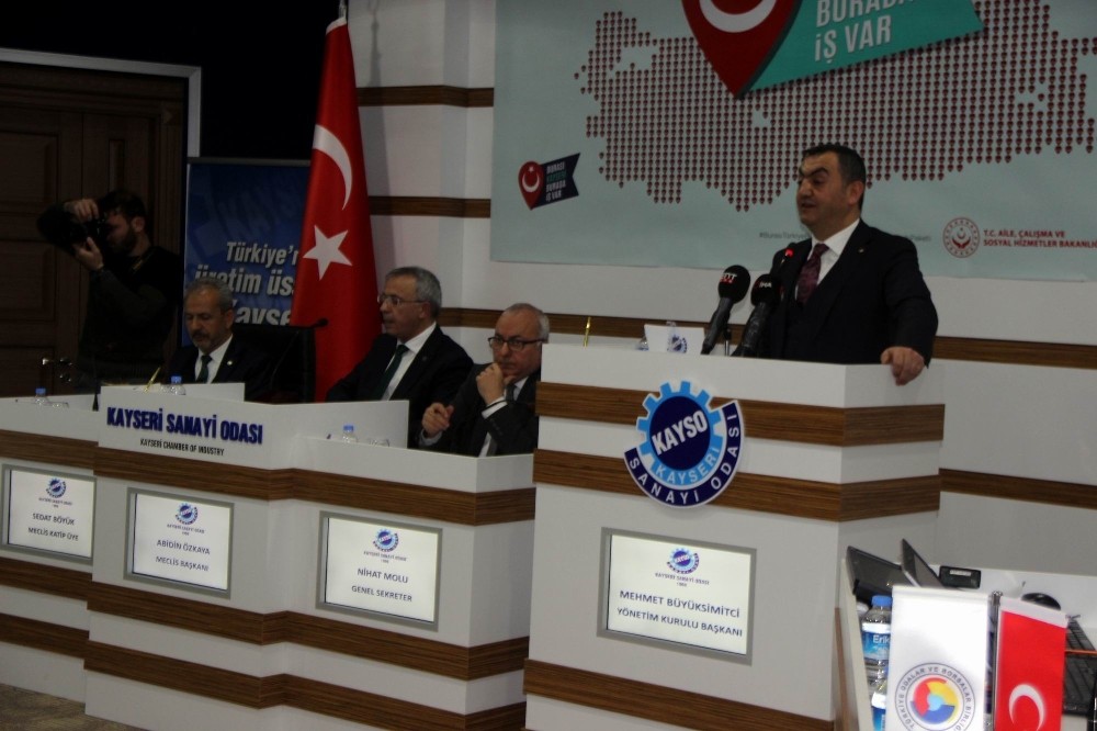 KAYSO Mart Ayı Meclis Toplantısı’nda İstihdam Seferberliği 2019 konuşuldu 