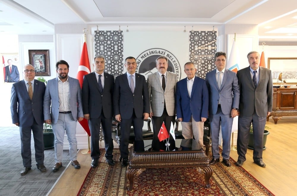 KAYSO’dan Melikgazi Talas ve Hacılar Belediyesine Ziyaret 