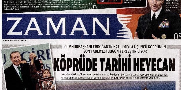 Kayyım atanan zaman bu manşetle çıktı