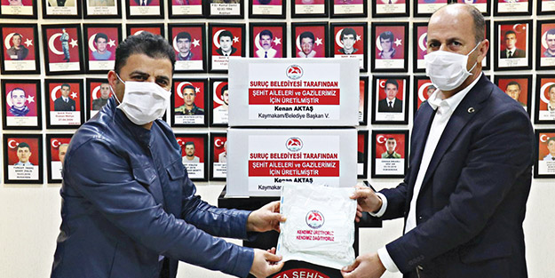 Kayyım, şehit ailelerini ve gazileri unutmadı