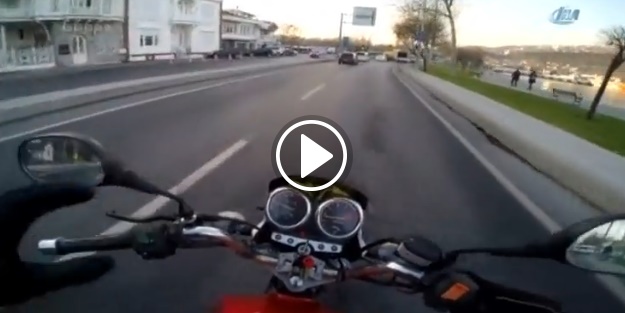 Kaza adeta 'geliyorum' dedi!