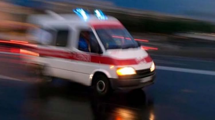 Kaza geçiren motosikletli acı içinde kıvrandı