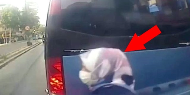 Bir adım sonrası felaket! Feci kaza anı kamerada