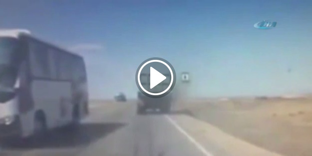 Kaza geliyorum dedi!