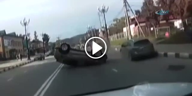 Kaza geliyorum dedi!