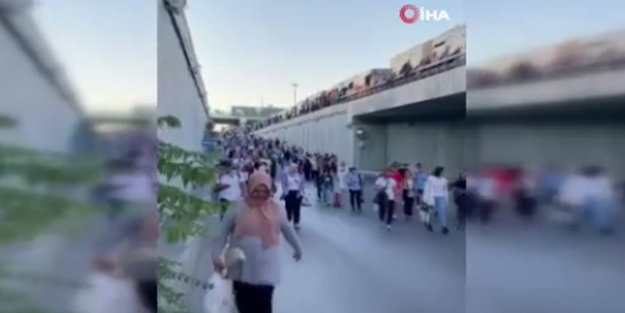 Kaza sebebi ile tüm metrobüs seferleri durduruldu!