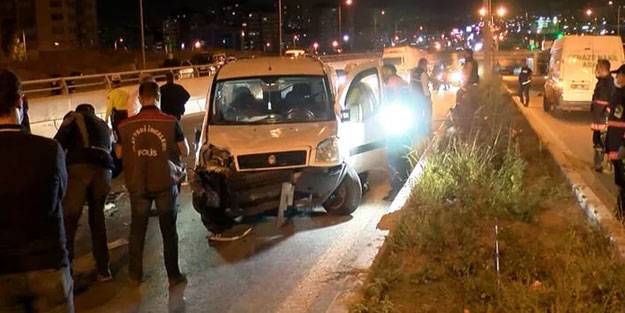 Kaza sonrası uyarı yapmak isterken can verdi
