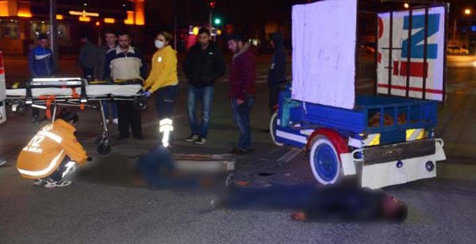 Kaza yapan motosikletli: Allahım ne olur yardım et