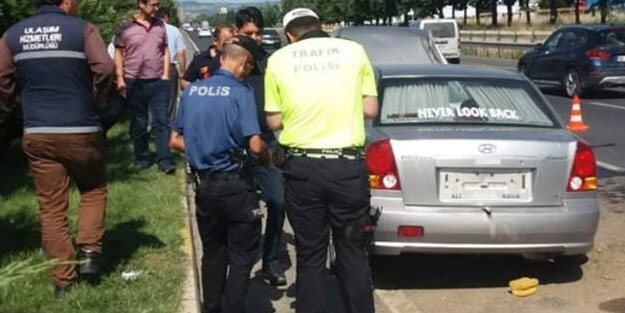 Kaza yapan sürücünün kimliği polisi şoke etti!