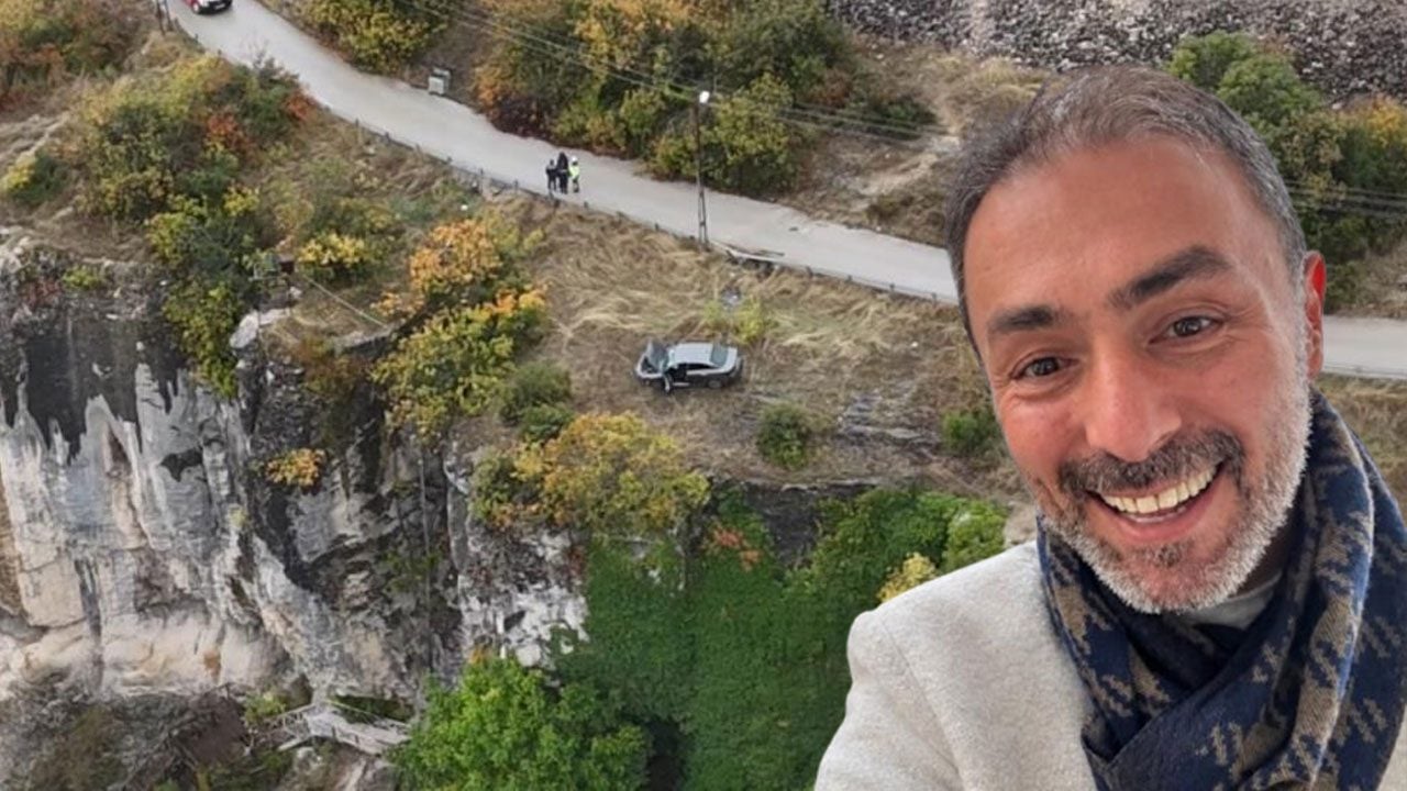 Kaza yapan sürücünün naaşı kanyonda bulundu