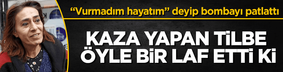 Kaza yapan Yıldız Tilbe, öyle bir laf etti ki...