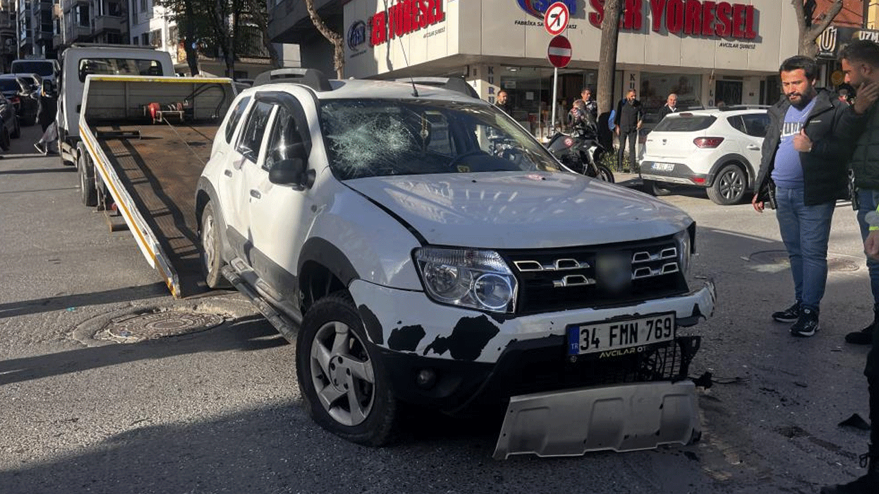 Kaza yapınca polise yakalandı