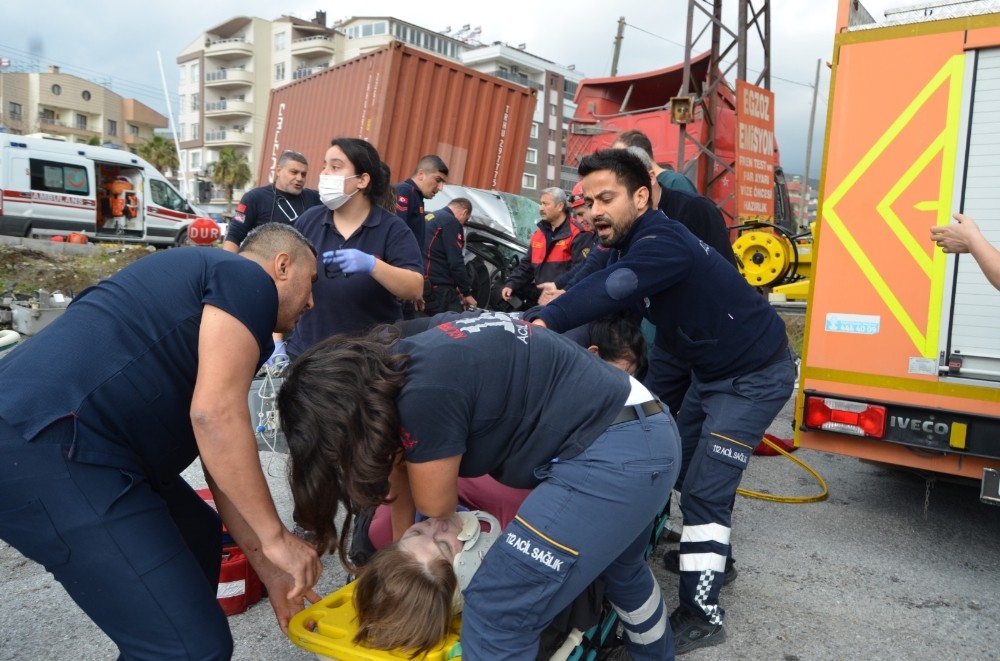 Kazada ağır yaralanan Amerikalı kurtarılmadı 