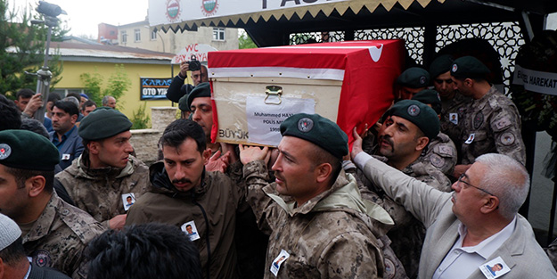 Kazada hayatını kaybeden özel harekat polisi toprağa verildi