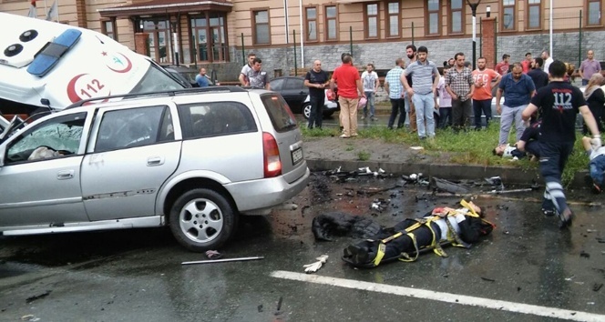 Kaza'da yedi aylık bebek hayatını kaybetti