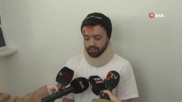 Kazadan hemen sonra bakın ne yapılmış! Gündeme oturan kazada yaralanan şahıs açıkladı