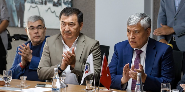 Kazakistan heyeti Akkuyu NGS sahasını ziyaret etti