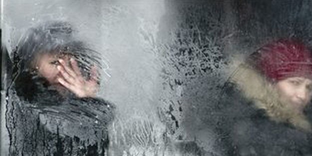 Kazakistan'da -40 derece