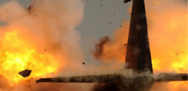 Kazakistan'da ambulans helikopter düştü