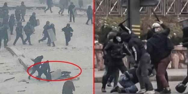 Kazakistan'da dehşet! 3 polis kafaları kesilerek infaz edildi