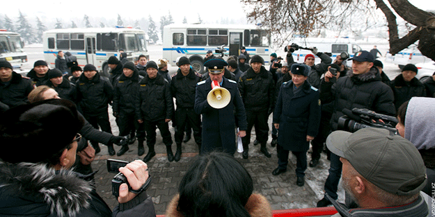 Kazakistan’da protestosu: Çok sayıda gözaltı